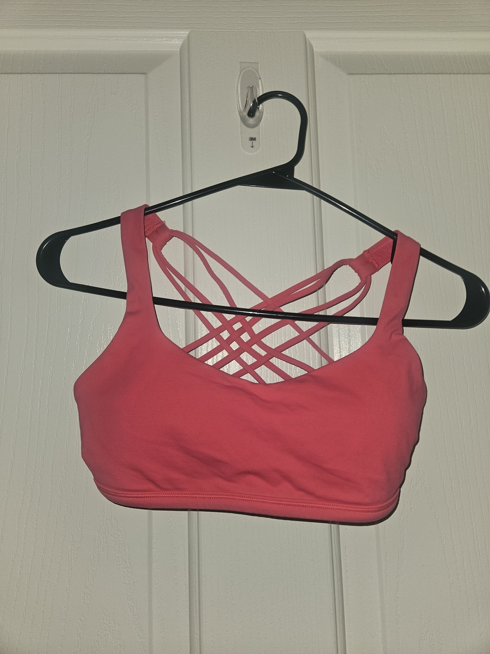 Lulu Lemon Strappy Back Sports Bra - Pink
